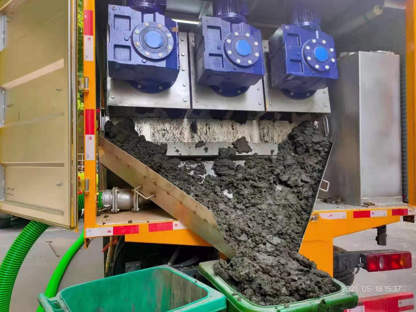 南沙化粪池清掏城市维护站-泥浆净化干湿分离处理